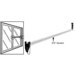 white security bar for sliding glass doors by c r laurence buy new $ 