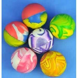    TOYC 4773764 Jumbo 60mm Assorted Superballs  12 PKG Toys & Games