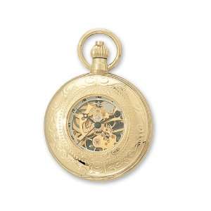 Charles Hubert 14k Gold plated Pocket Watch