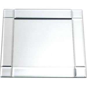 Square Deco Mirror Charger:  Home & Kitchen