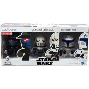  Star Wars MINI MUGGS Cad Bane, General Grievous and 