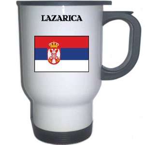  Serbia   LAZARICA White Stainless Steel Mug: Everything 