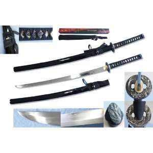 Musashi Samurai Katana Muku kitae Method. 1060 Carbon Steel 41 