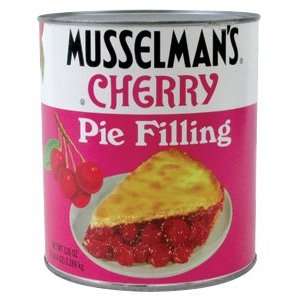 Musselmans Cherry Pie Filling 6   #10 Cans / CS  Grocery 