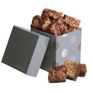   Box of 16 Fresh Baked Brownies  Grocery & Gourmet Food