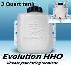 Quart HHO Dry Cell reservoir bubb​ler tank kit
