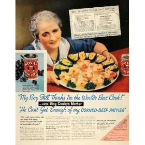   Crosbys Mother Cook   Original Print Ad:  Home & Kitchen