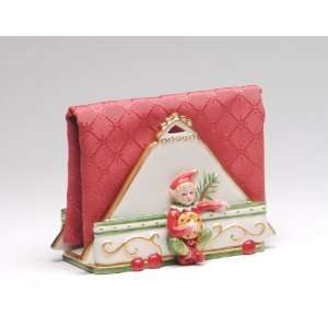  Holiday   Sugar Plum Elves   Napkin/ Card Holder