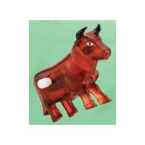   : Farm Animals Brown Bull Windup _ California Creations: Toys & Games