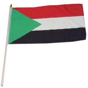  Sudan Flag 12 x 18 inch Patio, Lawn & Garden
