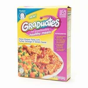   Schoolers Healthy Meals, Pizza Shaped Pasta with Turkey Sausage, 6 oz