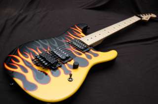 CHARVEL SAN DIMAS STYLE 1! LIMITED EDITION HOT ROD FLAME! GORGEOUS 