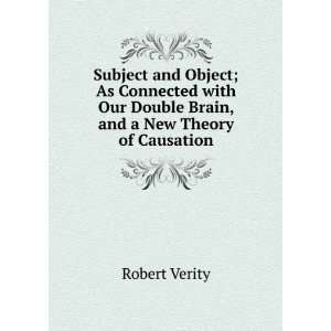 Subject and Object; As Connected with Our Double Brain, and a New 