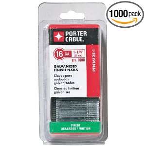  Porter Cable PFN16125 1 1 1/4 Inch, 16 Gauge Finish Nails 