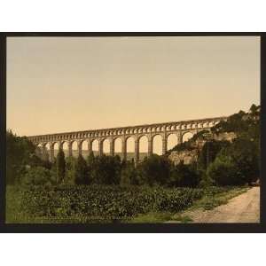   Roquefavour Aqueduct,Canal de Marseille,France,c1895