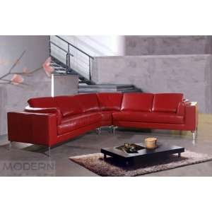  LF BT 09 Modern Leather Sectional Sofa: Home & Kitchen