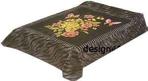   Korean Blanket throw Thick Mink Plush King size Butterfly Licensed new