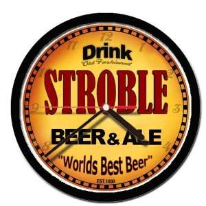  STROBLE beer and ale cerveza wall clock: Everything Else