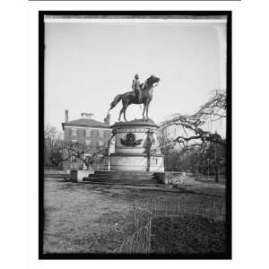 Historic Print (M): Garfield Statue, [Washington, D.C.]:  