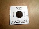 indian head cent 1874 about good buy it now $