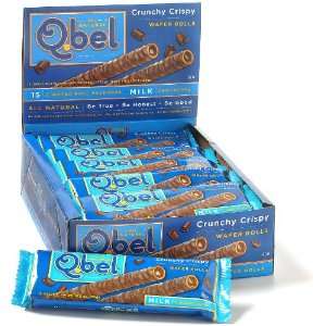 bel Milk Chocolate Wafer Rolls, 0.9 Ounce Packages (Pack of 15)