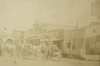 Vintage 5x8 Photo: Stillwater Oklahoma 1890s Land Rush Old Western 