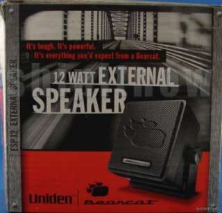 Uniden ESP12 Bearcat External CB Speaker 12 Watt for Uniden CB Radios 