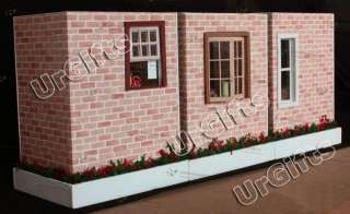 Dollhouse Miniature Kit w/ Light Cover Lucky Town Warm Memories  