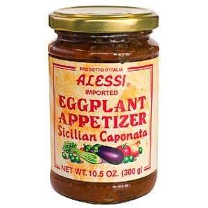 Alessi Caponata, Egglpant, 10.50 Ounce:  Grocery & Gourmet 