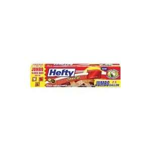  Hefty One Zip 2.5 Gallon Jumbo Bags 14ct pack of 9  126 