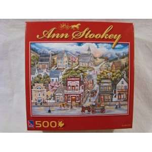  Ann Stookey 500 Piece Jigsaw Puzzle: Silver City: Toys 