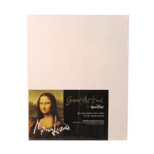   Mona Lisa 8 Inch by 10 Inch Gessoed Art Board: Arts, Crafts & Sewing