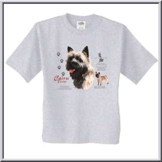 Fawn Cairn Terrier Dog Breed Origin Shirt S 2X,3X,4X,5X  