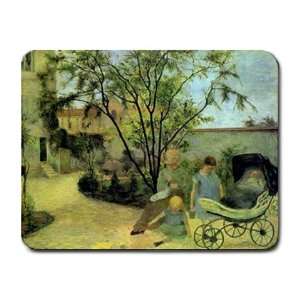  Garden In Rue Carcel By Paul Gauguin Mouse Pad: Office 