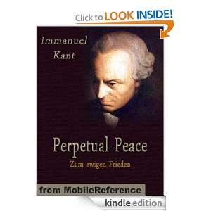 Perpetual Peace (mobi) Immanuel Kant  Kindle Store
