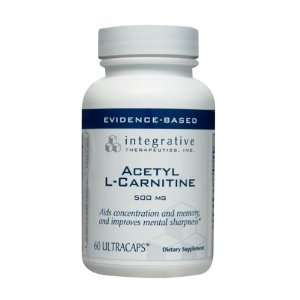  Acetyl L Carnitine 500 mg 60 Caps: Health & Personal Care