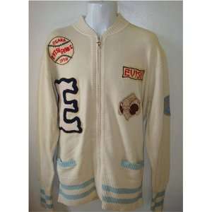  Evisu Baseball Cardigan Sweater Size XXXL New: Sports 