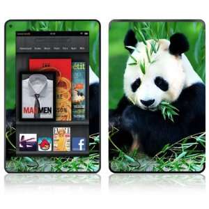     Kindle Fire Decal Skin Sticker   Panda Bear 