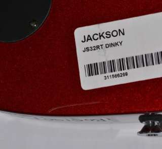 Jackson JS32RT Dinky Electric Guitar Body Loaded Red Metallic  