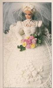 ANNIES Calendar Bed Doll Society 1992 Bride Doll Gown  