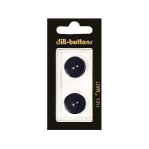  Dill Buttons 18mm 2 Hole Navy 2 pc (6 Pack): Pet Supplies