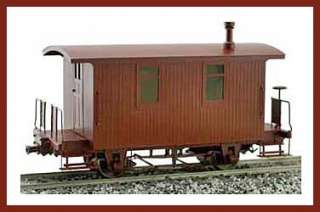 ACCUCRAFT/AMS AC83 160 TWO AXLE CABOOSE 1:20.3  