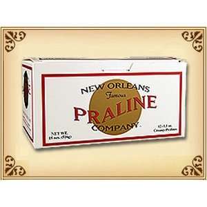 New Orleans Famous Praline   Box of 12 Creamy Pralines