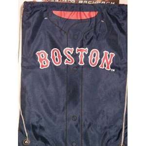 Boston Red Sox Dustin Pedroia MLB Jersey Drawstring Backpack:  