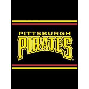   Pittsburgh Pirates Classic Design Afghan / Blanket: Sports & Outdoors