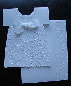 Stampin Up Girl Handmade Dress Card for Birthday, Baptism, First 