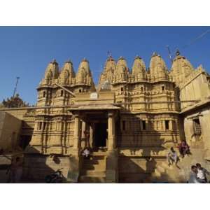  Jain Temple in the Old City, Jaisalmer, Rajasthan State, India 