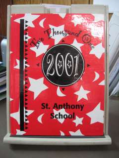 2001 St. Anthony School Yearbook Manteca, CA  