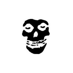 MISFITS BAND FACE 13 WHITE VINYL DECAL STICKER