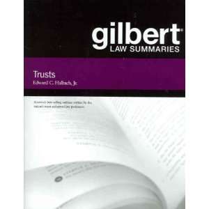  Gilbert Law Summaries on Trusts [Paperback] Edward C 